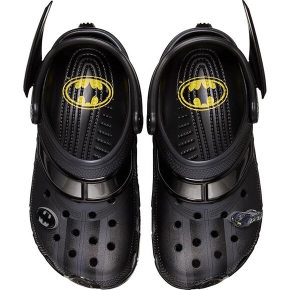 NEW Crocs Batman Batmobile Classic Clog Women’s Black 210219-001 Size 8 - Picture 6 of 10